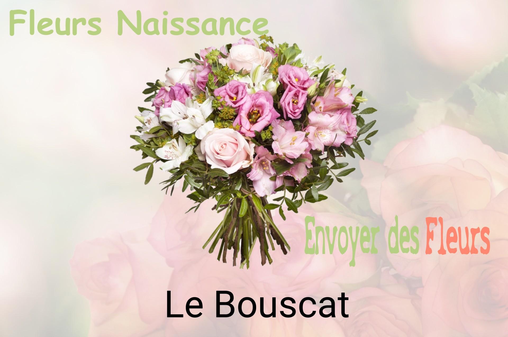 Bouquet de fleurs de naissance livré à Le Bouscat